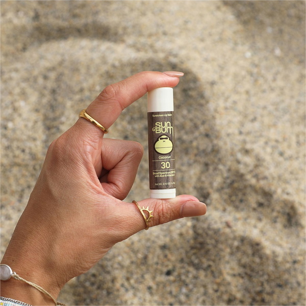 2026 Sun Bum Original 30 SPF Sunscreen CocoBalm Lip Balm 4.25g SB338796 - Coconut